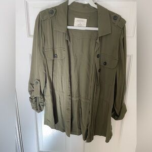 Utility Jacket in Olive